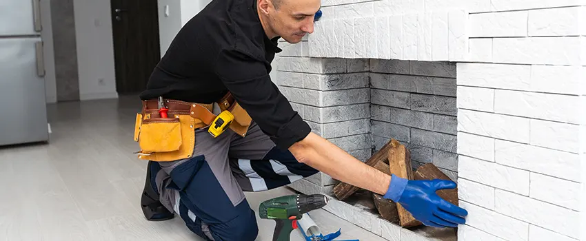 Fireplace Damaged Damper Frame Repair Services in South Laurel, Maryland