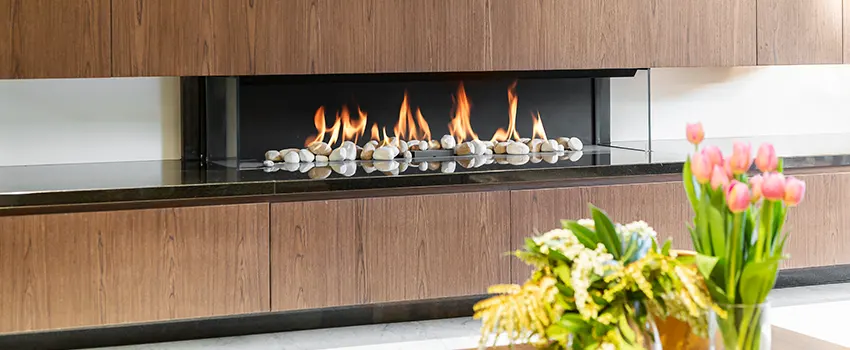 Double-height Fireplace Design Refurbishment in South Laurel, Maryland