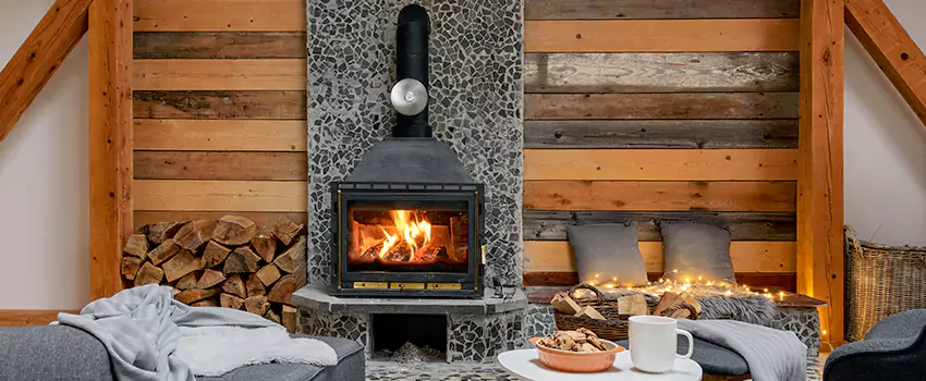 Thelin Hearth Products Direct Vent Gas Stove Fireplace Inspection in South Laurel, Maryland